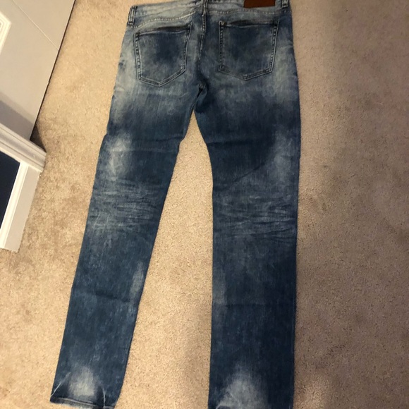 Men’s h&m washed sim fit jeans - Picture 3 of 3